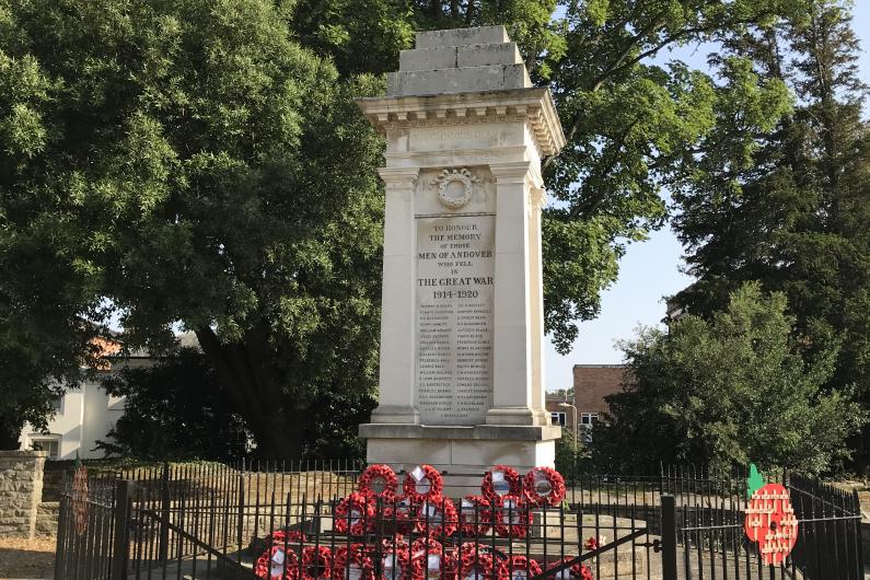 War Memorial, St Mary's Church, Andover